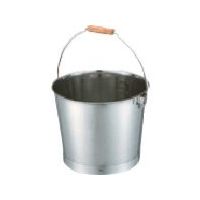 東京硝子器械 TGK バケツ 木製取手 10L 419-32-24-12 1個 185-8004（直送品）