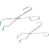 東京硝子器械 TGK るつぼ挾み ステンレス製 600mm 419-50-11-08 1本 185-9617（直送品）