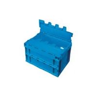 東京硝子器械 TGK ロック付フタ一体型オリコン 50L 439-56-94-41 1個 186-0012（直送品）