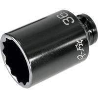 ワールドツール アストロプロダクツ QーFit 1/2DR 36mmインパクトディープソケット 12角 2002000034120 1個（直送品）