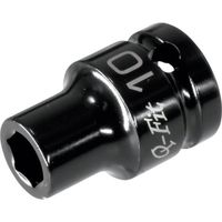 ワールドツール アストロプロダクツ AP QーFit 1/2DR インパクトソケット 10mm 2002000033765 1個（直送品）