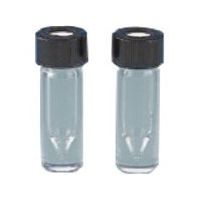 東京硝子器械 TGK マイクロVバイアル 穴あき 2.0mL 842-04-42-08 1箱(12本) 185-6991（直送品）
