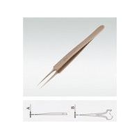 東京硝子器械 TGK 超精密ピンセット DUー5 TITAN 990-25-28-21 1本 183-9885（直送品）