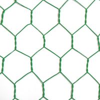 ダイドーハント DAIDOHANT ビニール亀甲金網 幅広グリーン #18x40mm 1200mmx30m 10160287 1巻（直送品）
