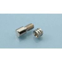 サンコーインダストリー SUNCO ニッケル 棚ダボ ねじタイプ A (500本入) 4550186128563 1箱(500本)（直送品）