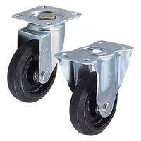 花岡車輌 DA車輪のみ 125W(ジクケイ12MM) 1個（直送品）