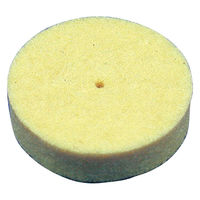 柳瀬 フェルトホイール 平型 2FS255S 25X5 1セット(1個×10)（直送品）