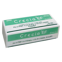 日本製紙クレシア クリネックス EFハンドタオル/大箱単位 37030 ソフトタイプ200 スリムEX 1箱（直送品）