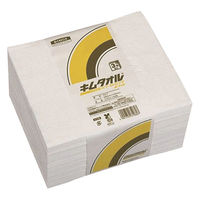 日本製紙クレシア 紙ワイパー キムタオル/大箱単位 61082 パワーストロング ホワイト 3プライ 1箱（直送品）