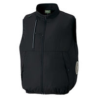 アイトス 空調服 ベスト(男女兼用) AZ-50296-010-M ブラック 1枚（直送品）