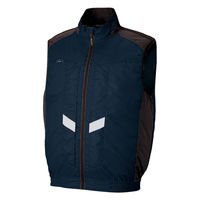 アイトス ベスト(空調服TM)(男女兼用) AZ-50297-008-LL ネイビー 1個（直送品）