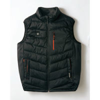 アイトス 衿付ヒーターベスト AZ-8310-010-L ブラック 1個（直送品）