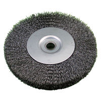 柳瀬 ホイールブラシ・鋼線 BKF29 250X25.4X25X120X62.5 1個（直送品）