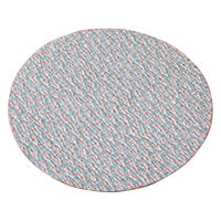 柳瀬 研磨丸シート 穴無し マジック式 DPM125A10-M ファイ125 A#240 1セット(1個×50)（直送品）