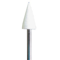 柳瀬 フェルト軸付ホイール テーパー型 FST10 10X20X3 1セット(1個×10)（直送品）