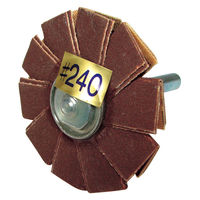 柳瀬 軸付ガターホイール 2枚合わせ GJ80WA9 80X6 #180 1セット(1個×5)（直送品）