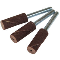 柳瀬 軸付カートリッジロール ストレート型 RS25407 25X40X6 #120 1セット(1個×10)（直送品）