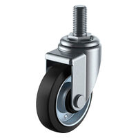 ユーエイ キャスター SJT-100W-P-M16X40 1セット(1個×2)（直送品）