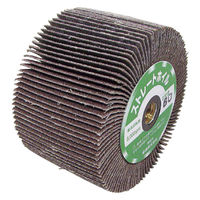 柳瀬 ペーパーフラップ(ストレート80) ST80A4 80X50XM10 #60 1セット(1個×5)（直送品）