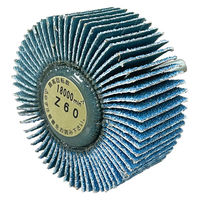 柳瀬 重研削用軸付フラップホイール UF6025Z3 60X25X6 #40 1セット(1個×10)（直送品）