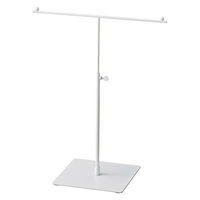 ストア・エキスプレス 卓上T字型スタンド ホワイト 2063-1245 1個 61-819-27-1（直送品）