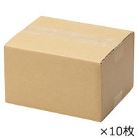 ストア・エキスプレス 【10枚】ダンボール 25.3×20.3×15.8cm 36156-120 1セット(10枚) 61-318-3-1（直送品）