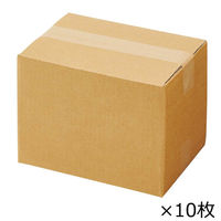 ストア・エキスプレス 【10枚】ダンボール 24.3×18.3×18.8cm 36156-125 1セット(10枚) 61-318-3-2（直送品）