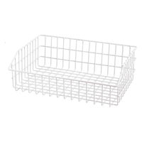 ストア・エキスプレス ネットカゴ ワイドタイプ 幅43cm 白 5094-442 1個 61-121-18-3（直送品）