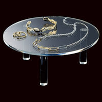 ストア・エキスプレス 【2個】丸型ディスプレイ 中 5731-1042 1セット(2個) 61-798-61-2（直送品）