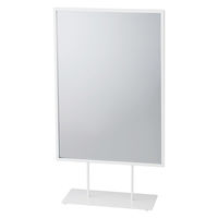 ストア・エキスプレス スチール製ポップスタンド A3(両面仕様) タテ ホワイト 6265-194 1台 61-820-4-4（直送品）