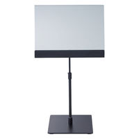 ストア・エキスプレス フレームレス ポップスタンド A5ヨコ ブラック 6265-400 1台 61-820-2-1（直送品）