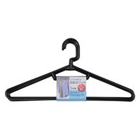 サワフジ スマートハンガー5P BK SM-05D(BK) 1個（直送品）