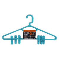 サワフジ スマートハンガークリップ付3P SMCー03BL SMC-03(BL) 1個（直送品）