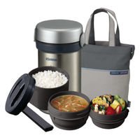 象印マホービン ステンレスランチジャー SL-NC09 ステンレスシルバー SL-NC09-ST 1個（直送品）