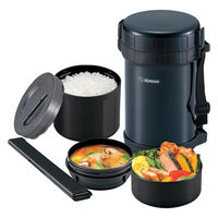 象印マホービン ステンレスランチジャー SL-XE20 ネイビー SL-XE20-AD 1個（直送品）