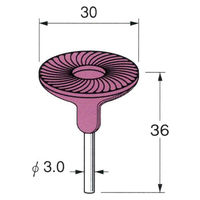日本精密機械工作 セラミックアングル砥石 5個 A1211 1箱（直送品）