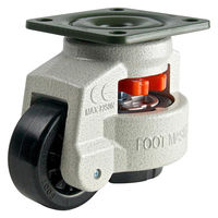 ナンシン 低床重荷重用キャスター GDN-80F 1個（直送品）