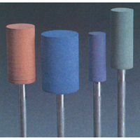 日本精密機械工作 軸付セラミックゴム砥石 金属研磨用10本 R2124 1箱（直送品）