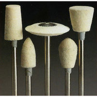 日本精密機械工作 異形状軸付フェルトバフ 5本 F7392 1箱（直送品）