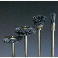 日本精密機械工作 研磨剤入ナイロンブラシ軸付 カップ 5本 B7331 1箱（直送品）