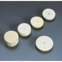 日本精密機械工作 ホイール型フェルトバフ ソフト 10本 F6112 1箱（直送品）