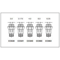 日本精密機械工作 コレットチャック φ6 CC660 1個（直送品）