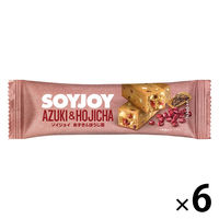 SOYJOY（ソイジョイ）　あずき＆ほうじ茶　1セット（6本）　栄養食品　低GI食品　大塚製薬