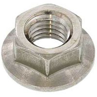 SUNCO 三価ホワイト フランジナット(S無し 西精工製 M8(12X17 (250本入) N0-00-0N36-0080-0000-03（直送品）