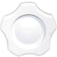 SUNCO 抗菌ノブ(Gー1)ナット 白 M6 (1本入り) N0-00-031K-0060-0000-00-1P 1パック(1個)（直送品）