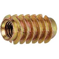 SUNCO クロメート ウッドシールド ツバ無 8X25(10本入り) N0-00-0661-0080-0250-02-10P（直送品）