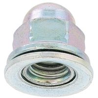 SUNCO 三価ホワイト ターミナル袋ナット B=8 M5 (20本入り) N0-00-00T1-0050-0000-03-20P（直送品）