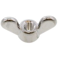 SUNCO SUS蝶ナット(1種 (浪速鉄工製 M16(D=69.7 (1本入り) N0-02-N160-0160-0000-00-1P（直送品）