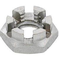 SUNCO SUS 溝付きナット 低形 2種 M48 (1本入り) N0-02-0C30-0480-0000-00-1P 1パック(1個)（直送品）