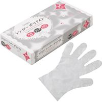 宇都宮製作 シンガー ポリナイス手袋(200枚箱入)クリア M LPE0110KETBM 1箱(200枚) 700-9449（直送品）